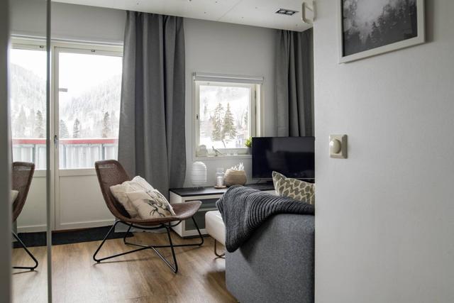 Lägenhet intill skidbackarna i Sveriges största skidort