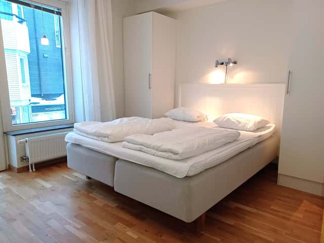 Two-bedroom apartment in Åre near ski lifts and village centre with ski storage and laundry