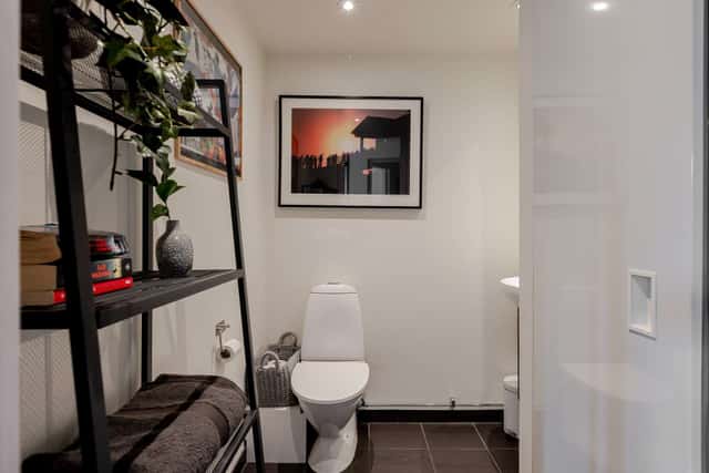 3-bedroom apartment in Åre with private lake-view balcony, sauna, washer and dryer