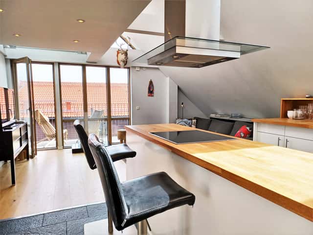 Two-level apartment in central Åre near the village square and Bergbanan funicular to the ski slopes