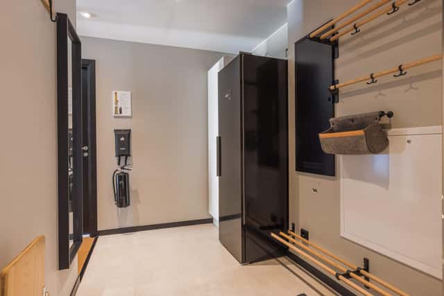 Interior of modern 3-bedroom apartment in Åre with mountain views