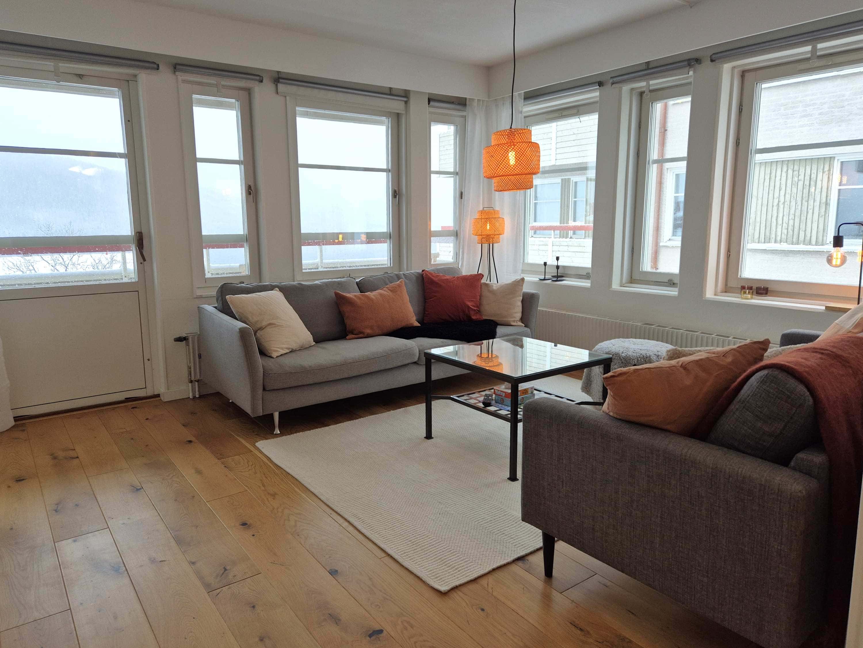Ski-in/ski-out apartment in Åre near Åre Square with sauna, balcony and bunk-bed layout