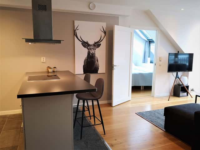 Central apartment in Åre near the village square and Bergbanan, close to ski area with parking and ski storage
