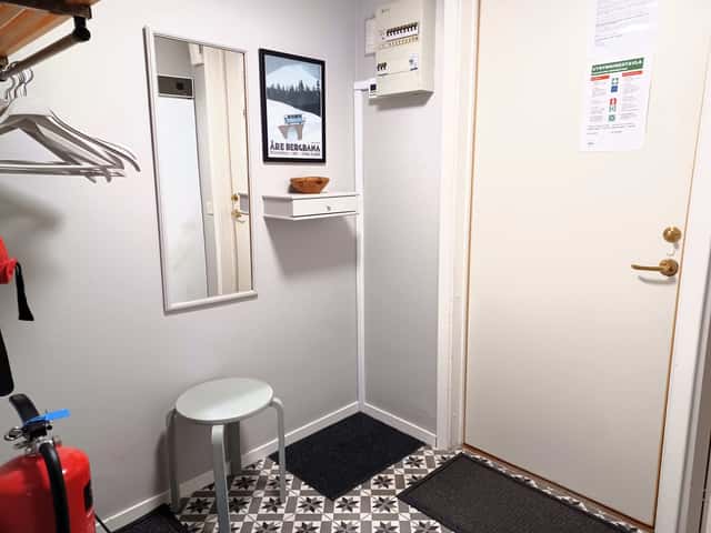 Central Åre apartment near ski lifts with private sauna, ski storage and drying cabinet