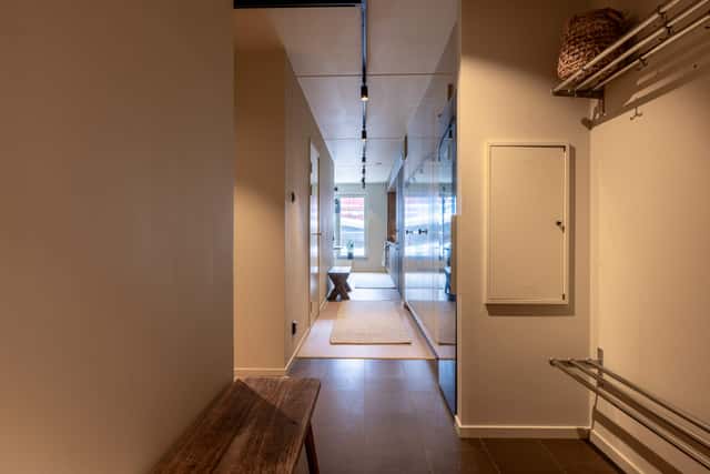 Family-friendly two-room apartment in Åre center with sauna, dual bathrooms and ski storage