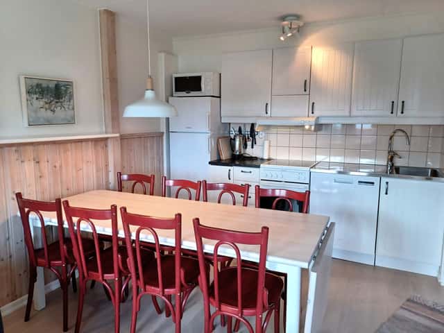 Ski accommodation in Björnen with sauna, three bathrooms, drying cabinet and ski storage