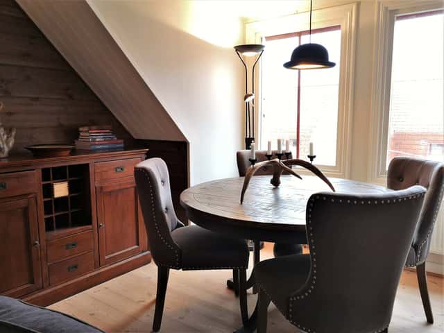 Two-level apartment near VM8 ski lift in Åre, Sweden with sauna and fireplace