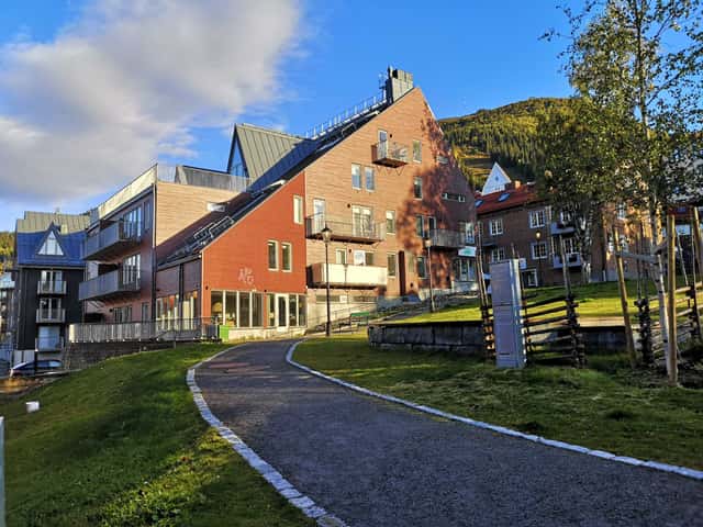 Apartment in central Åre with sauna, balcony and ski storage near Åre Square and ski lifts