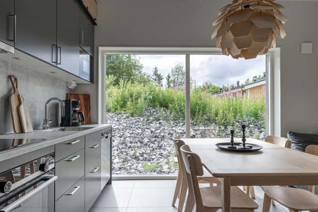 Detached mountain house in Årekläppen, Åre with Scandinavian interior, fireplace and private sauna