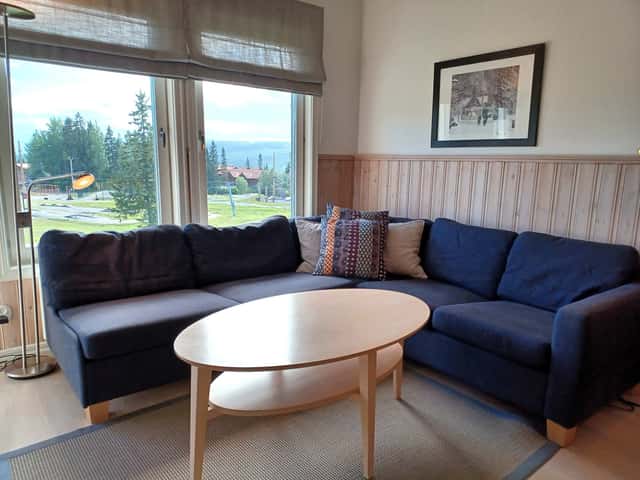 Ski accommodation in Björnen with sauna, three bathrooms, drying cabinet and ski storage