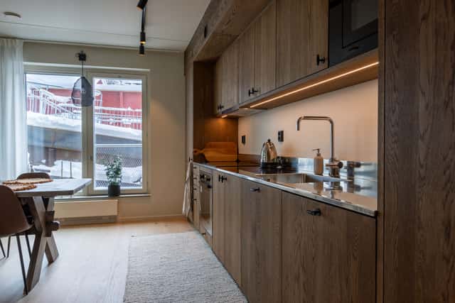Family-friendly two-room apartment in Åre center with sauna, dual bathrooms and ski storage