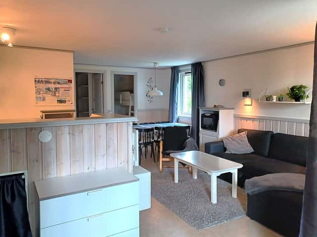 Family-friendly ski apartment in Björnen, close to kids’ ski area, grocery store, ski bus and ski rental