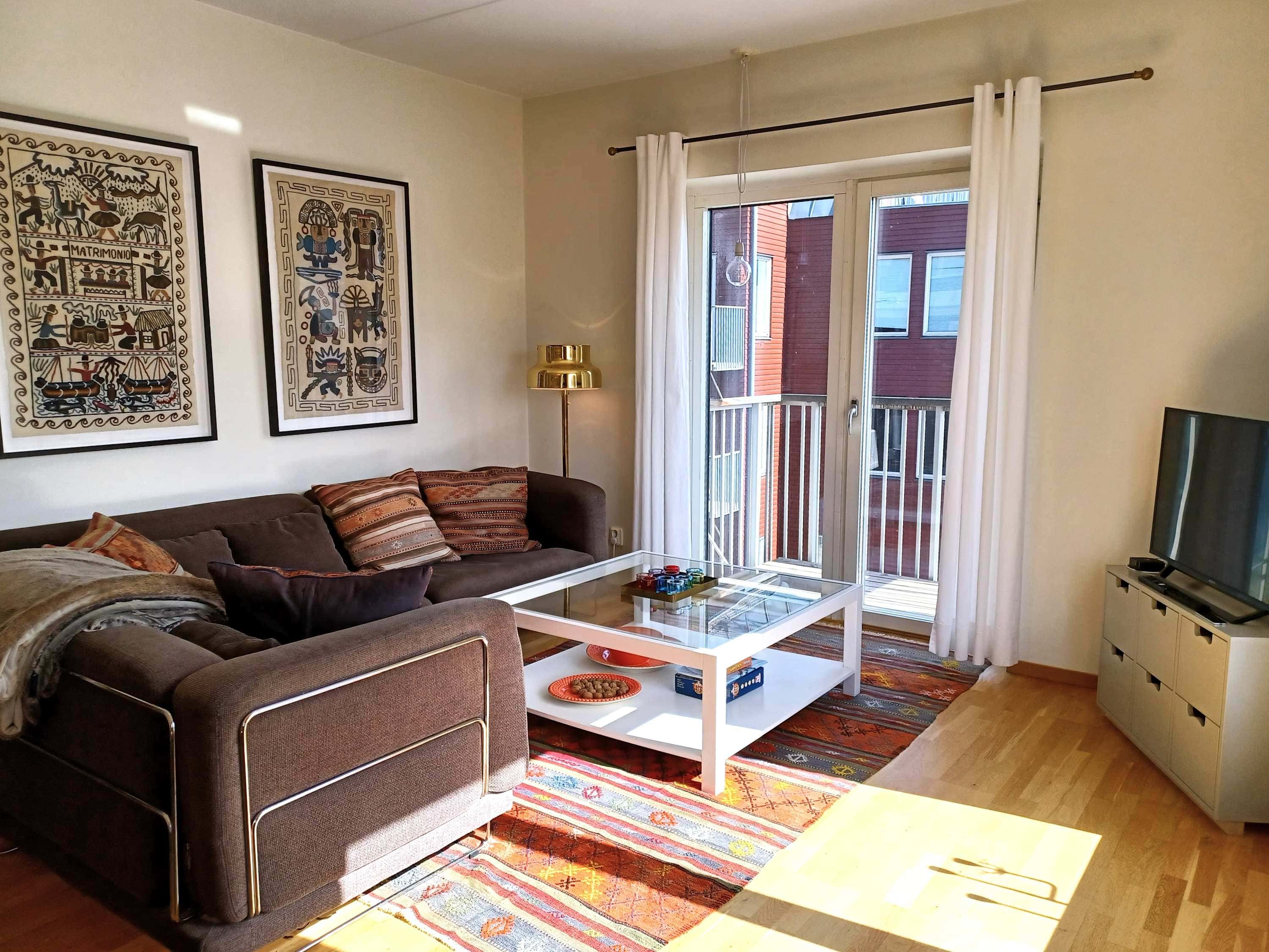 Apartment near Åre Square with private sauna, balcony and garage parking