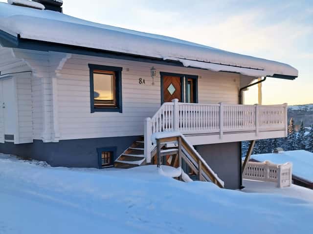 Cozy apartment in Björnen Hermelinen with private sauna, south-facing balcony and ski storage