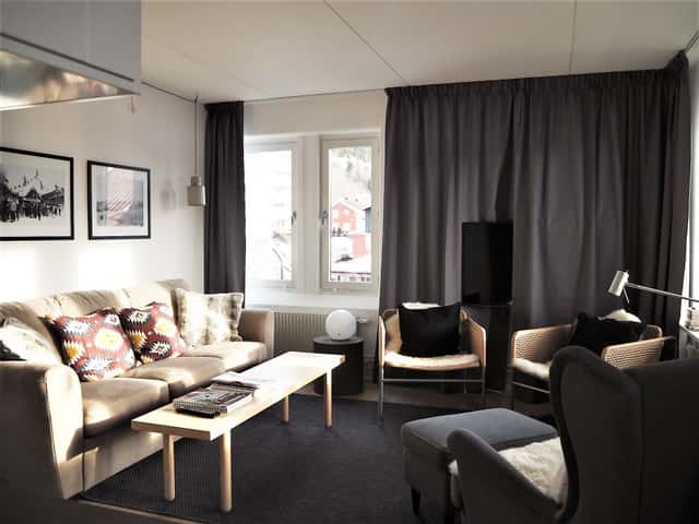 Apartment in central Åre near ski lifts and village square with private sauna