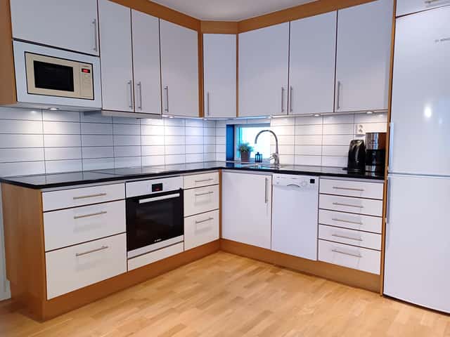Ski-in/ski-out apartment in Åre near Olympia/Gästrappet, 25 m to slopes, sauna and south-facing balcony