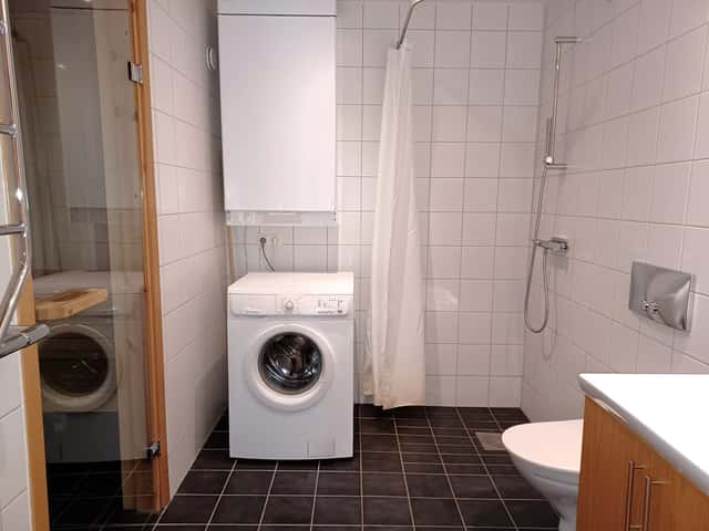 Ski apartment near Åre Square with private sauna, three bedrooms, ski storage and garage parking