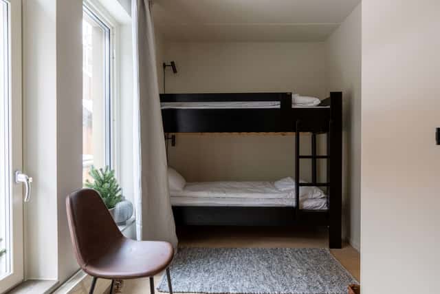 Family-friendly two-room apartment in Åre center with sauna, dual bathrooms and ski storage
