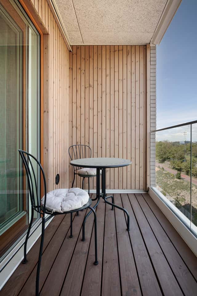 Modern Scandinavian studio apartment with balcony on Kungsholmen, Stockholm