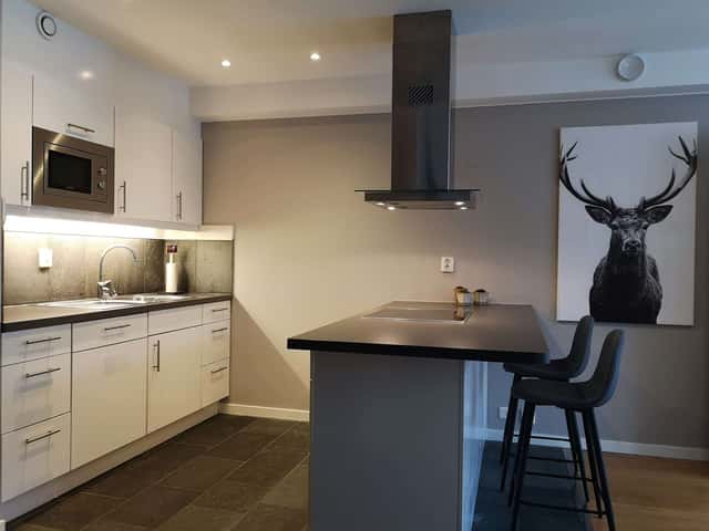 Central apartment in Åre near the village square and Bergbanan, close to ski area with parking and ski storage