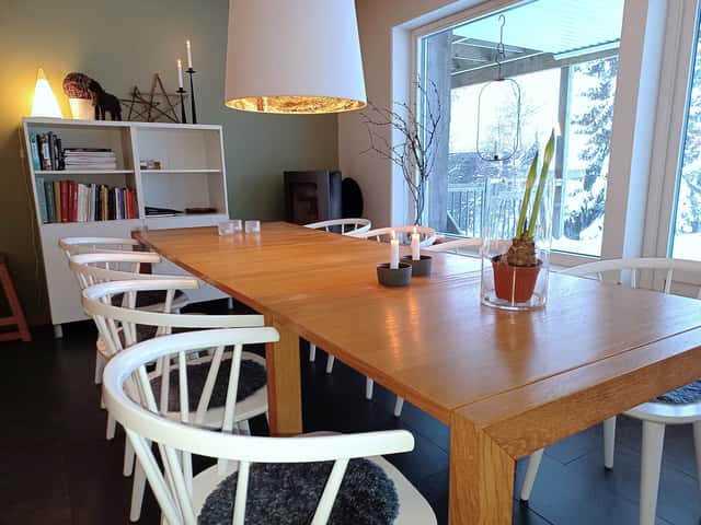 Spacious apartment in Björnen Örnen with private sauna, ski storage and parking with engine heaters