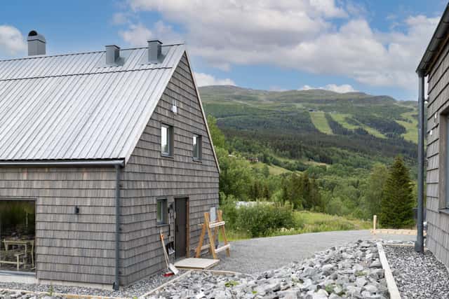 Detached mountain house in Årekläppen, Åre with Scandinavian interior, fireplace and private sauna