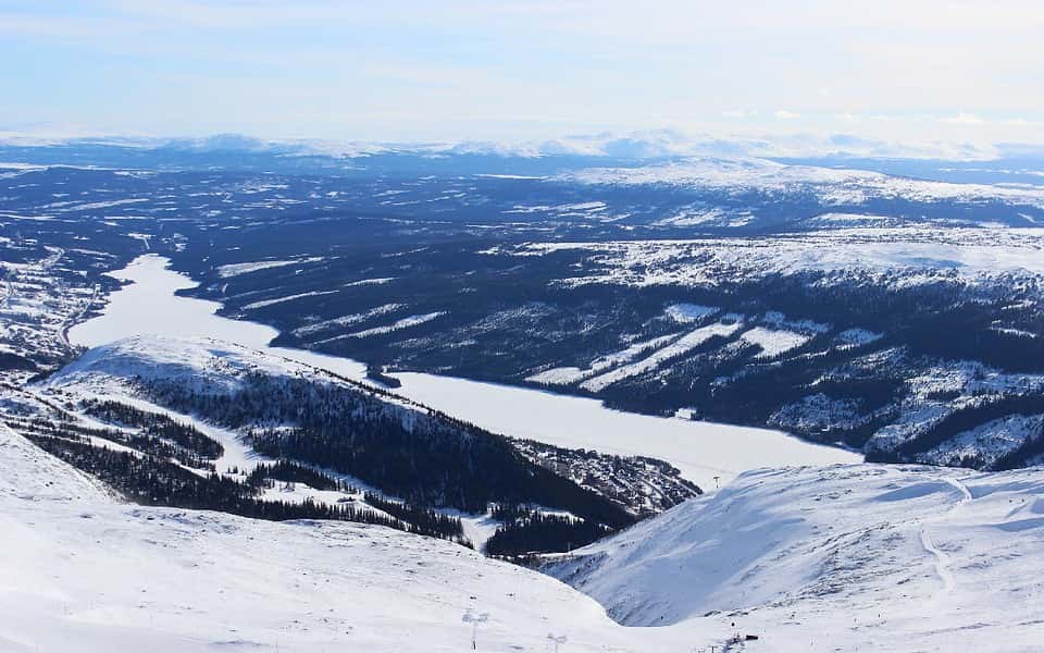 How long is there snow in Åre?
