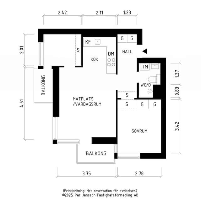 Östermalm apartment interior with modern design and subway access