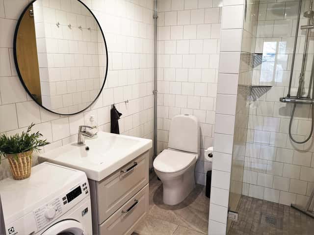 Ski apartment in VM8, Åre near lifts and slopes, with private sauna and south-facing corner balcony