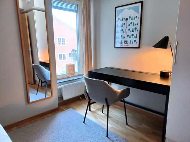Apartment in central Åre near ski lifts and village centre with private sauna, ski storage and parking