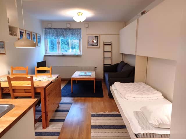 Studio apartment in central Åre near ski lifts, square and restaurants, sleeps up to four