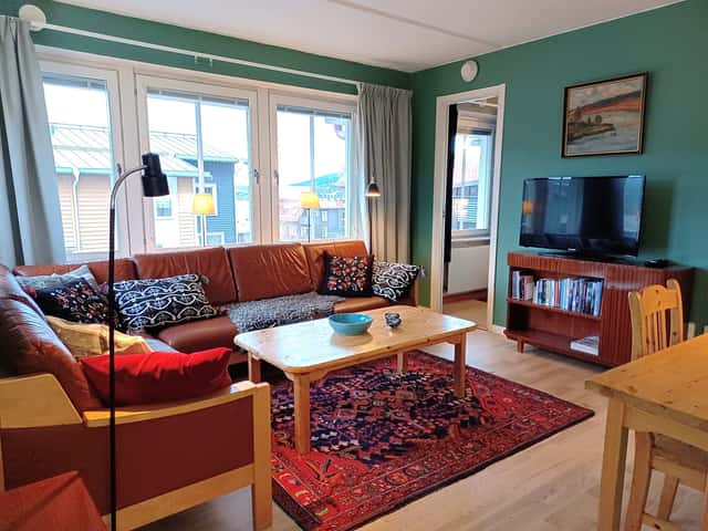 Central Åre apartment near ski lifts with private sauna, ski storage and drying cabinet