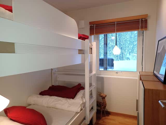 Spacious apartment in Björnen Örnen with private sauna, ski storage and parking with engine heaters