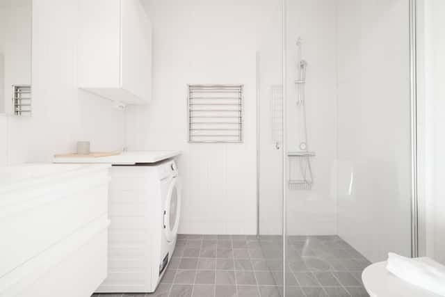 Master bedroom in a bright apartment in Huvudsta, Stockholm
