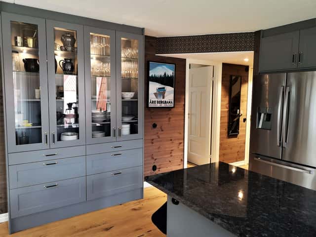 Two-level apartment near VM8 ski lift in Åre, Sweden with sauna and fireplace