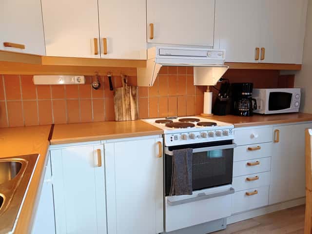 Central Åre apartment near ski lifts with private sauna, ski storage and drying cabinet