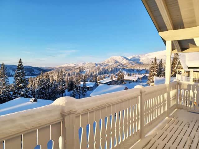 Cozy apartment in Björnen Hermelinen with private sauna, south-facing balcony and ski storage