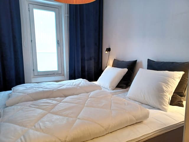 Ski-in-lägenhet i centrala Åre nära backar, liftar och torget, med privat bastu