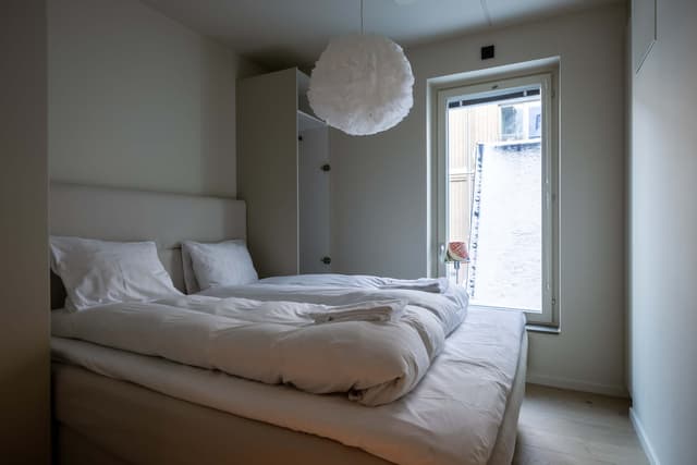 lägenhet i Åre, balkong, privat bastu, skidförråd, mysig lounge, centralt boende i Åre