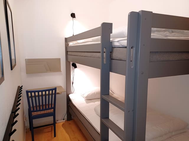 Ski-in-lägenhet i centrala Åre nära backar, liftar och torget, med privat bastu