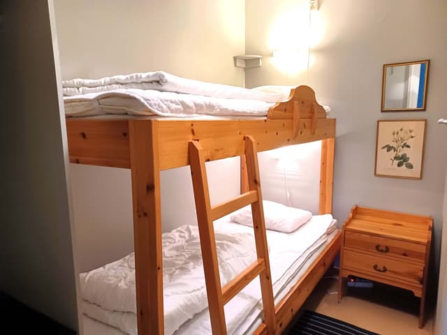 Lägenhet i centrala Åre nära liftar med privat bastu, skidförvaring och torkskåp