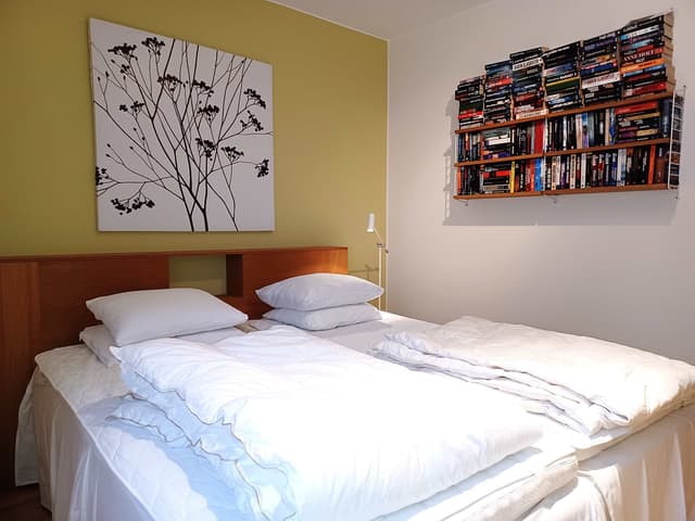 Spacious apartment in Björnen Örnen with private sauna, ski storage and parking with engine heaters