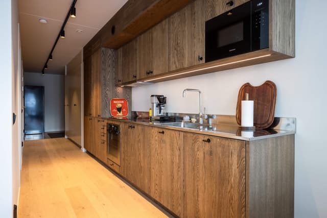 lägenhet i Åre, balkong, privat bastu, skidförråd, mysig lounge, centralt boende i Åre