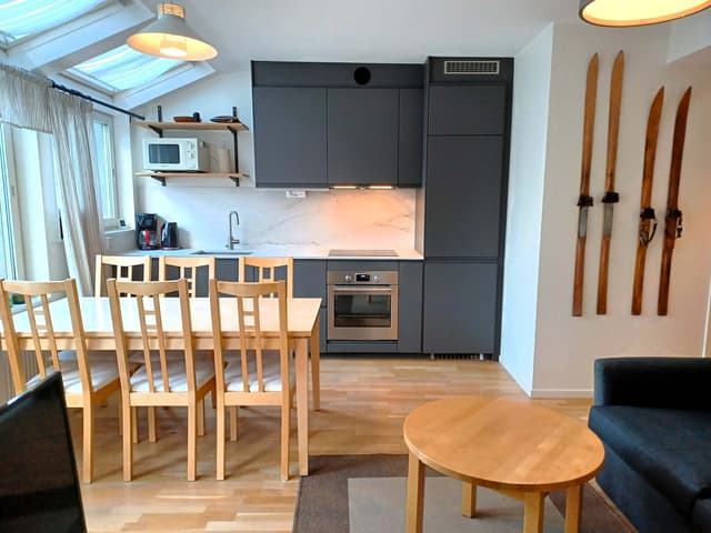 Ground-floor apartment in Åre Hummeln near the ski lifts and Åre Square, sleeps six