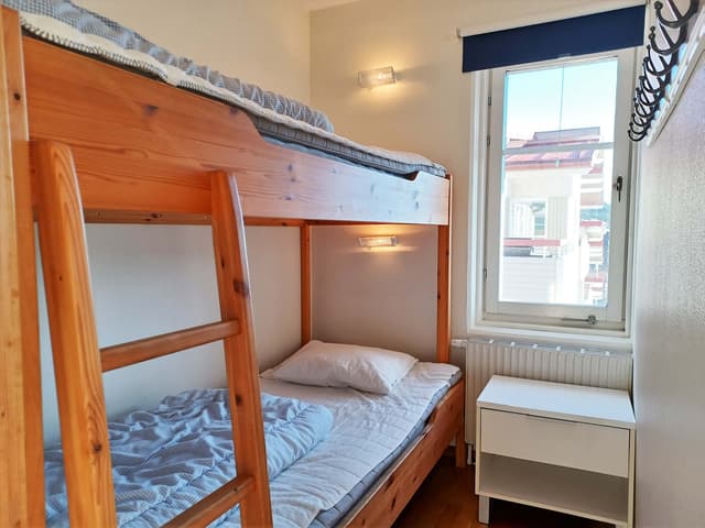 Lägenhet vid skidbacken nära Åre torg i Åre med balkong, sjöutsikt och privat bastu