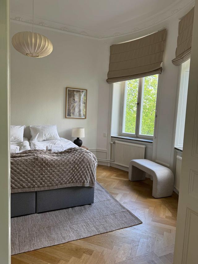 Stilrent vardagsrum i mysig lägenhet på St Eriksplan, Stockholm