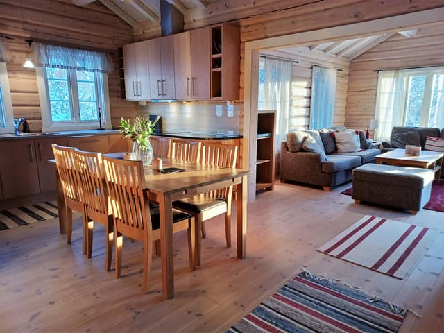 Ski-in/ski-out fjällhus i Björnen, Åre nära lift och skidbacke med bastu och eldstad