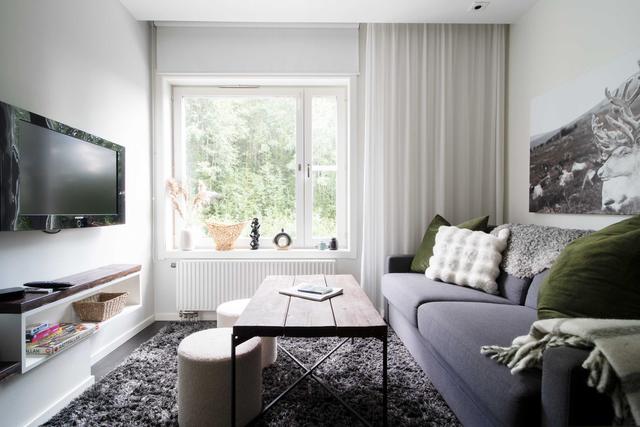 Mountain apartment interior at Tottvägen 111 in Åre, ski slopes near Åre center, hiking trail entrance by Tottvägen 111