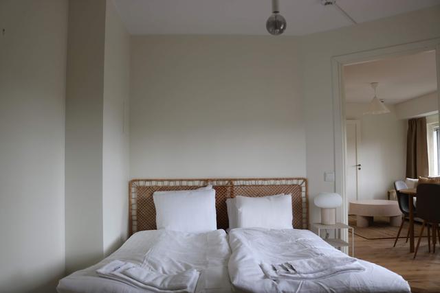 Interior of a modern two-bedroom apartment in Södermalm SoFo with simple, practical layout