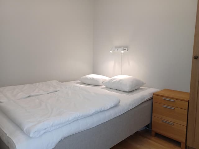 Lägenhet i Olympia, Åre nära VM8-liften, med sjöutsikt och privat bastu